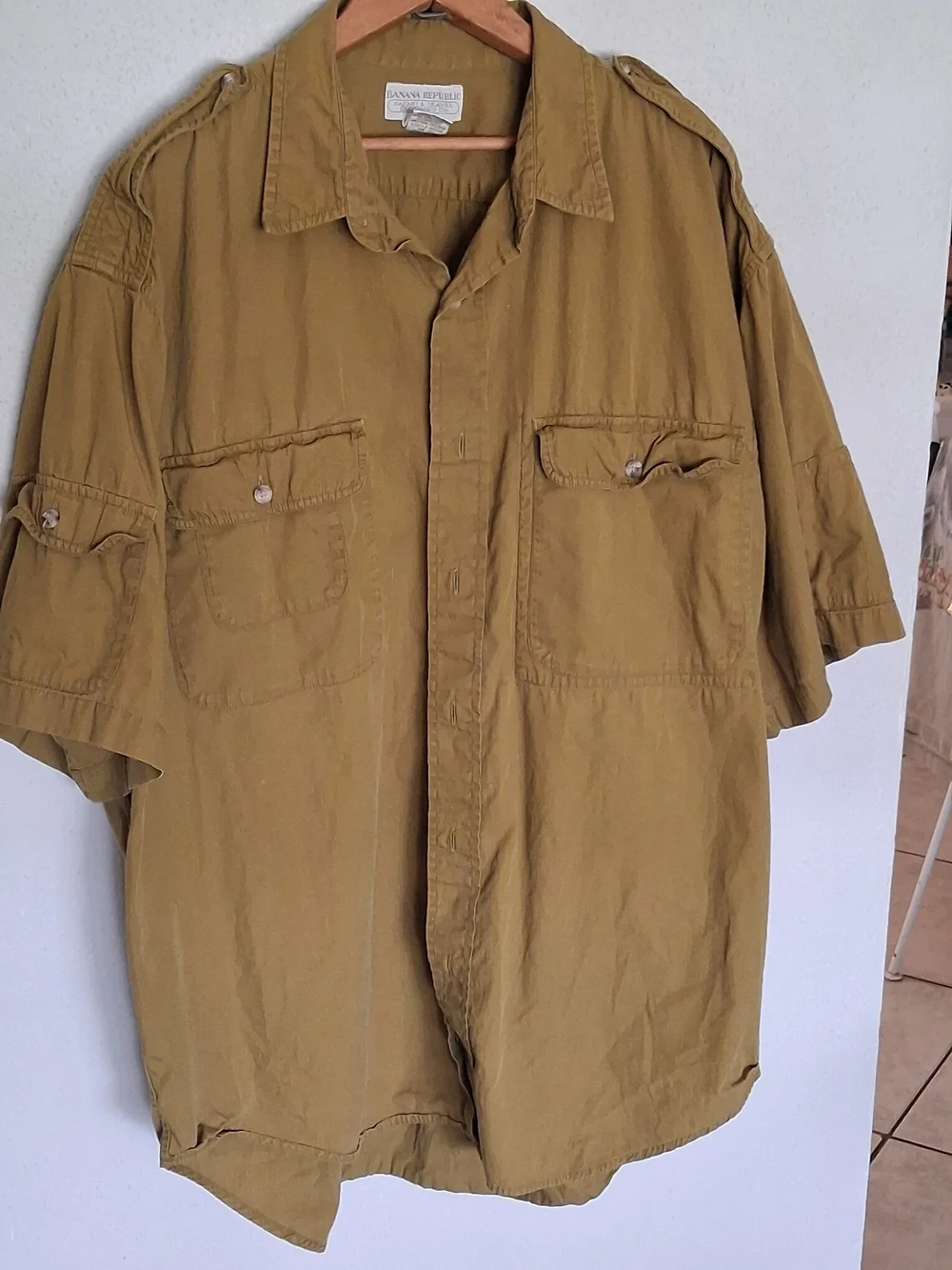Vintage Banana Republic Safari And Travel Co. Shirt